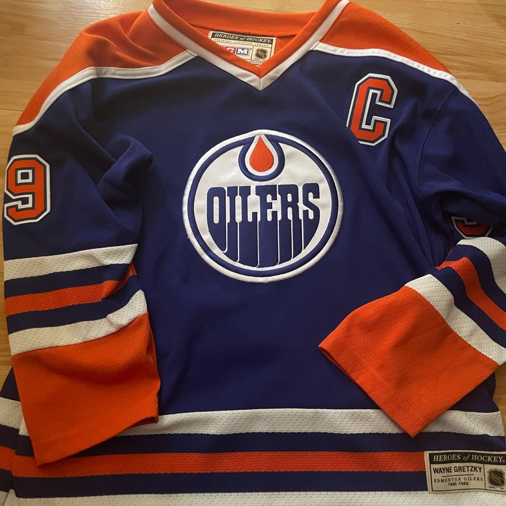Vintage Edmonton Oilers Wayne Gretzky Jersey